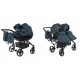 Wózek bliźniaczy 2w1 Junama Diamond Duo Basic 02 Green -twin pram