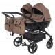 Wózek bliźniaczy 2w1 Junama Diamond Duo Basic 02 Green -twin pram