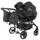Wózek bliźniaczy 2w1 Junama Diamond Duo Basic 02 Green -twin pram