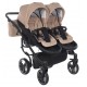 Wózek Dziecięcy Bliźniaczy 3w1- Junama Duo V 3  01 beżowy - beige   