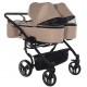 Wózek Dziecięcy Bliźniaczy 3w1- Junama Duo V 3  01 beżowy - beige   
