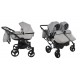 Junama Duo Space 2w1 Wózek dla bliźniaków 01 -  twin stroller
