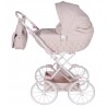 Wózek dla Lalek Duży Junama Art Deco Mini Różowy 03