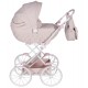 TAKO Junama Art Deco Mini - wózek dla lalek z duża gondolą różowy 
