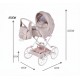 Junama Art Deco Mini – wózek dla lalek dla 3–8 latki w eleganckim stylu - Dolls Pram 