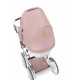 Wózek dla lalek Kunert Rossie - 01 Pink Metalic Eco - dolls pram pink 