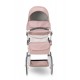 Wózek dla lalek Kunert Rossie - 01 Pink Metalic Eco - dolls pram pink 