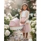 Wózek dla lalek Kunert Rossie Beżowy Cappuccino Metalic Eco 02 – babies dolls pram