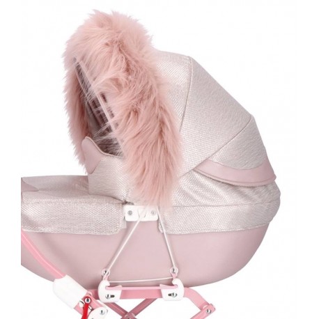 Futerko do wózka Junama jasny różowy 02
