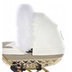 Futerko do wózka Junama białe 01 