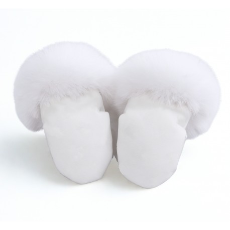 Zobacz mufki, rękawiczki mufki JUNAMA białe akcesoria dla lalek