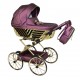 Fioletowy Wózek dla lalek Sojan Royal 03 - purple doll pram
