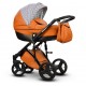 ✔️ pomarańczowy wózek dziecięcy wielofunkcyjny LONEX Galaxy 