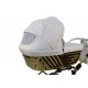 Sojan Royal 08 –  wózek dla lalek beż 08 - beige doll stroller
