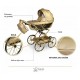 Sojan Royal 08 –  wózek dla lalek beż 08 - beige doll stroller