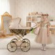 Sojan Royal 08 –  wózek dla lalek beż 08 - beige doll stroller