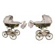 Sojan Royal 08 –  wózek dla lalek beż 08 - beige doll stroller