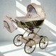 Sojan Royal 08 –  wózek dla lalek beż 08 - beige doll stroller