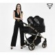 Junama Duo V3 Eco – zdjęcia i detale wózka bliźniaczego 2w1 02 beżowy 