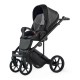 Wózek  4w1 - Natoni Vespa All Black- Czarna elegancja 