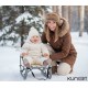 Składane Sanki z oparciem i śpiworkiem - Kunert Baby Space - galeria 