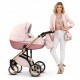 WiejarModo  Rose Exclusive  elegancki wózek dziecięcy  4w1 stylowy różowy  pink travel system 