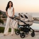 Galeria zdjęć wózka bliźniaczego Junama Space Duo Eco 2w1 – kremowy beige 02
