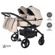 Wózek bliźniaczy 4w1 - Junama Space Duo ECO Beige  – detale, funkcje i styl premium