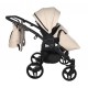 Wózek bliźniaczy 4w1 - Junama Space Duo ECO Beige  – detale, funkcje i styl premium