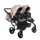 Wózek bliźniaczy 4w1 - Junama Space Duo ECO Beige  – detale, funkcje i styl premium
