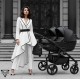 Junama Space Duo Eco 03 Black – Galeria detali wózka 4w1 dla bliźniąt