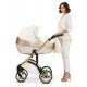 Wózek dziecięcy wielofunkcyjny Little Princess 3w1 eko skóra elegancki