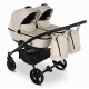 Junama Space Duo Eco 03: Nowoczesny wózek bliźniaczy – Twin pram side by side