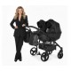 Junama Space Duo Eco 03: Nowoczesny wózek bliźniaczy – Twin pram side by side