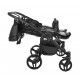 Nowoczesny wózek bliźniaczy - Junama Space Duo Eco 03  – Twin pram side by side