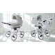 Baby Fashion Isabell 3w1 – wózek dziecięcy w stylu retro – classic retro stroller