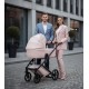 Wózek 4w1 z bazą isofix - Natoni Vespa Blossom Bubblegum jasny róż 