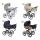 Baby Fashion ISABELL 2w1 – klasyczny wózek dla dziecka w kolorze beżowym (Beige pram)