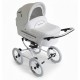 Ponadczasowa biel retro  wózka dziecięcego 4w1– Isabell Baby Fashion