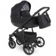 Czarny Wózek 3w1 Camarelo Alterro 08 z fotelikiem Cosmo 