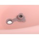 Różowa Wanienka Dla Dziecka Z Leżaczkiem Dla Niemowlaka Colibro Spa 2w1 Crystal Pink