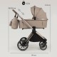 Adamex Spark Champagne Beige 09 wózek 2w1