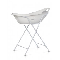 Biała Wanienka Dla Dzieci i Niemowląt Colibro Spa 2w1 Dove Ze Stelażem i Leżaczkiem 