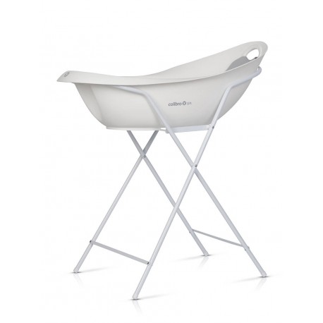 Biała Wanienka Dla Dzieci i Niemowląt Colibro Spa 2w1 Dove Ze Stelażem i Leżaczkiem 