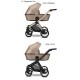 Wózek 3w1 w bezowym kolorze  Brav Kunert Cappucino Eco 13 eko skóra