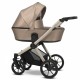 Wózek 3w1 w bezowym kolorze  Brav Kunert Cappucino Eco 13 eko skóra