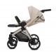 Wózek 3w1 w bezowym kolorze  Brav Kunert Cappucino Eco 13 eko skóra