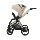Wózek 3w1 w bezowym kolorze  Brav Kunert Cappucino Eco 13 eko skóra