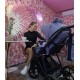 Spacerówka do 22 kg – Natoni Joy New Veri Peri filetowy - Purple stroller Joy