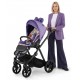 Spacerówka do 22 kg – Natoni Joy New Veri Peri filetowy - Purple stroller Joy